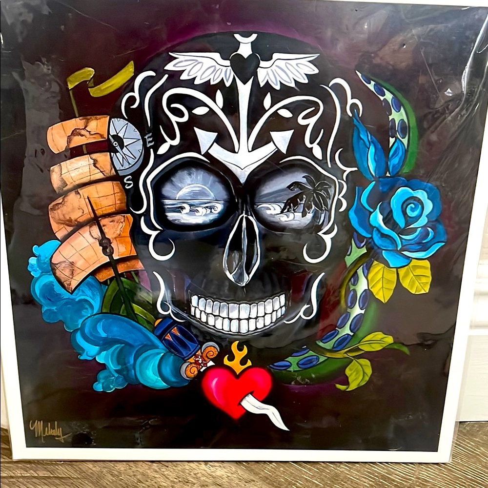 Urban Day of the Dead Art Print- signed by Melody Smith